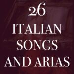 26 Italian Songs and Arias